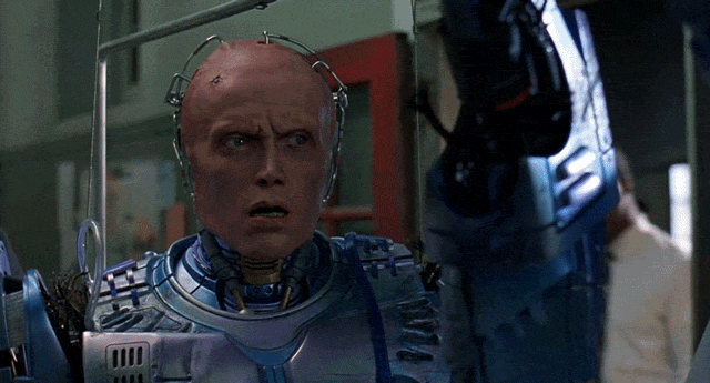 RoboCop 2 (1990) dir. Irvin Kershner police angoisse