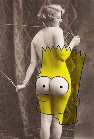 Bart Simpson et la glande de Bartholin