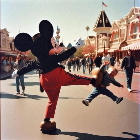 Mickey mercredi le jour des mioches