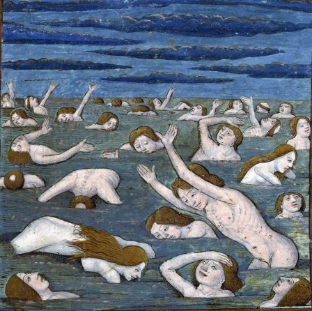 Guy Marchant Punishment of the Envious Compost et calendrier des bergers 1493 la tradition des bains de mer on allait au bord