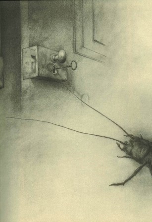 José Hernández, ilustraciones para La Metamorfosis, de Franz Kafka la porte était restée entrouverte