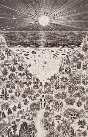 Henryk Płóciennik (1933-2020)— Charms of the Sea zincography, 1975 que la mer soit
