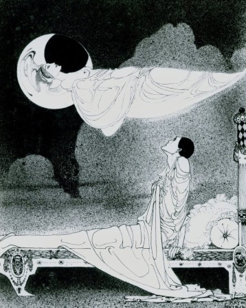 Kay Nielsen, 1910 au clair de la lune mon ami Pierrot