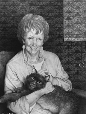Laurie Lipton le sourire du chat Alice