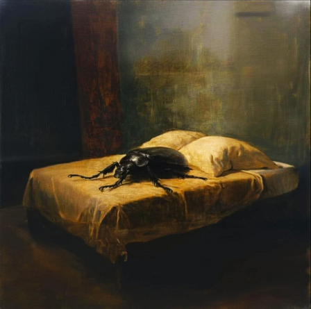 The metamorphosis, (Franz Kafka) Blaise Pascal Tout le malheur des insectes vient de ne savoir pas demeurer en repos, dans une chambre