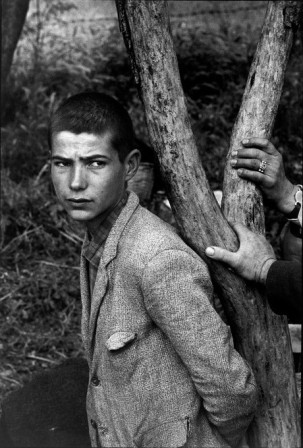 Boy at a Religious Festival, Photo by Constantine Manos, 1964