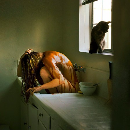 Brooke Shaden chat la toilette des humains