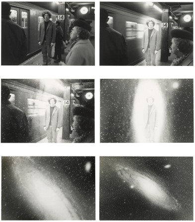 Duane Michals, The Human Condition, 1969 abduction montée au ciel