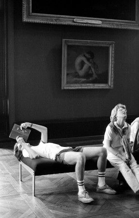 Louvre Museum, Paris, Photo © David Hurn, 1982 musée journée du patrimoine tourisme