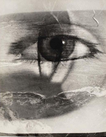 Maurice Tabard, Eye and Beach Montage, 1949 oeil sur la plage