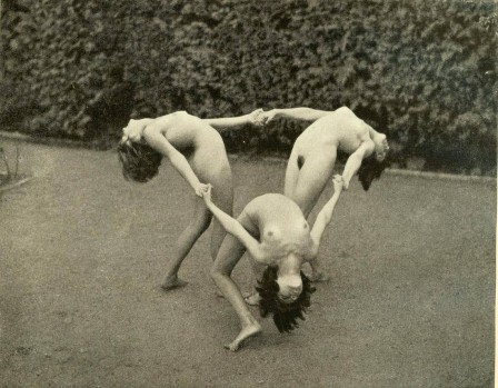 Paul Jsenfels Dancers Stuttgart Dance School printed 1927 Photoengraving src liveauctioneers