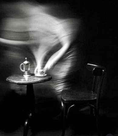 Saul Leiter le café expresso