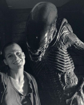 Sigourney Weaver, Alien, Ridley Scott, 1979 alors heureuse