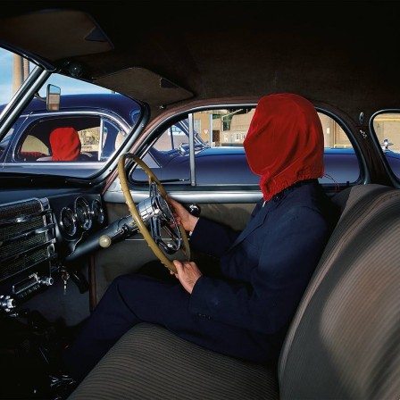 Storm Thorgerson, Mars Volta, Frances The Mute, 2005 l'autre femme dans la voiture à côté