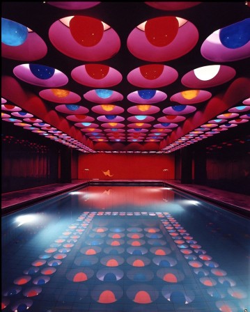 Verner Panton, Swimming Pool, 1969 piscine boîte de nuit
